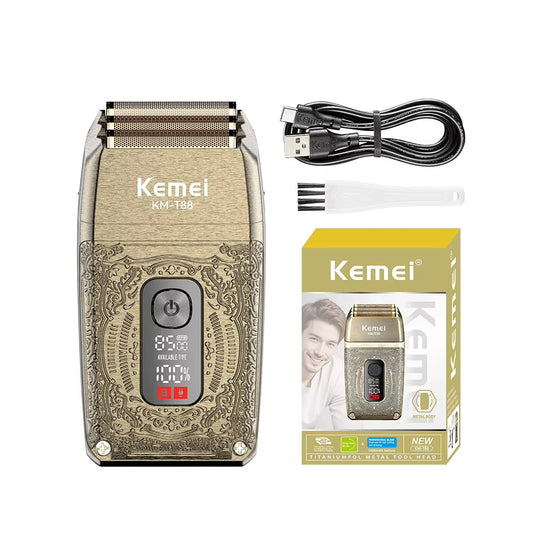 Afeitadora Eléctrica Recargable Kemei KM-T88