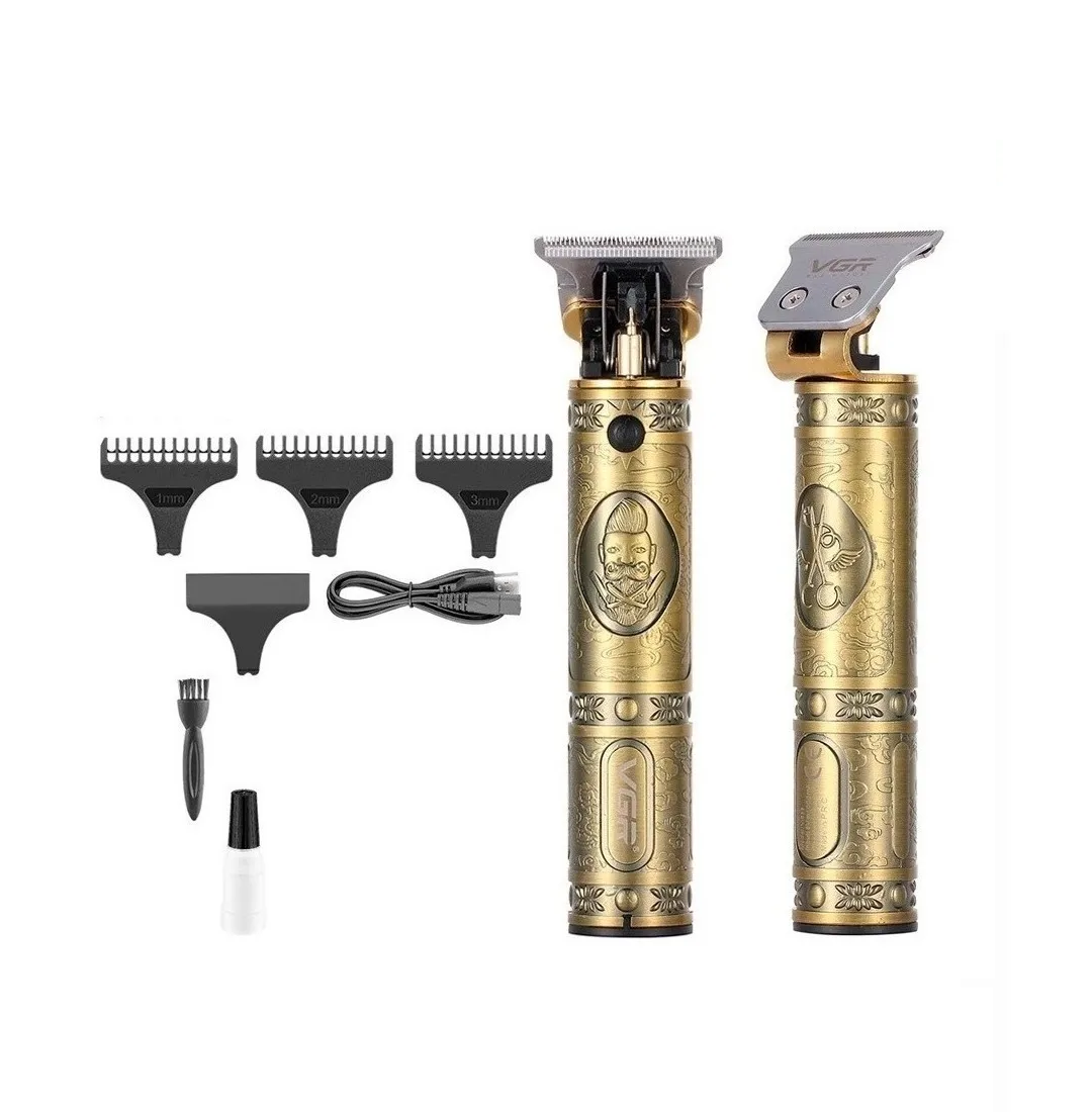 Máquina Patillera Barbera Recargable Inalambrica VGR V-085
