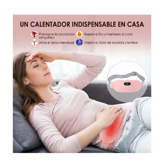 Cinturón Masajeador Y Térmico para Dolores Menstruales (Smart Warm Palace Belt)