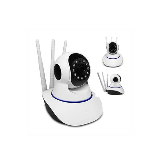 Cámara De Seguridad Robotica Con Wifi 3 Antenas Q5X