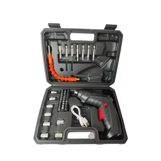 Destornillador Inalambrico Con Extensor Copas Puntas Destornillador