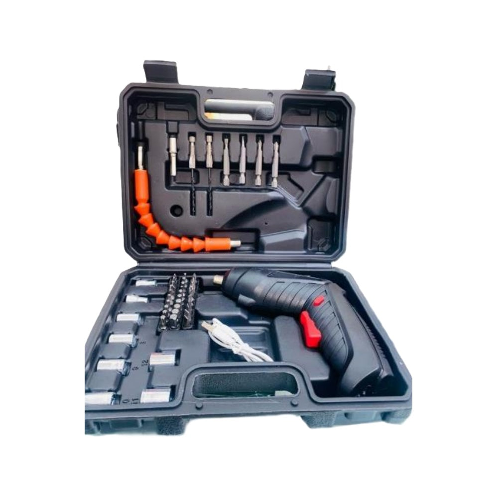 Destornillador Inalambrico Con Extensor Copas Puntas Destornillador
