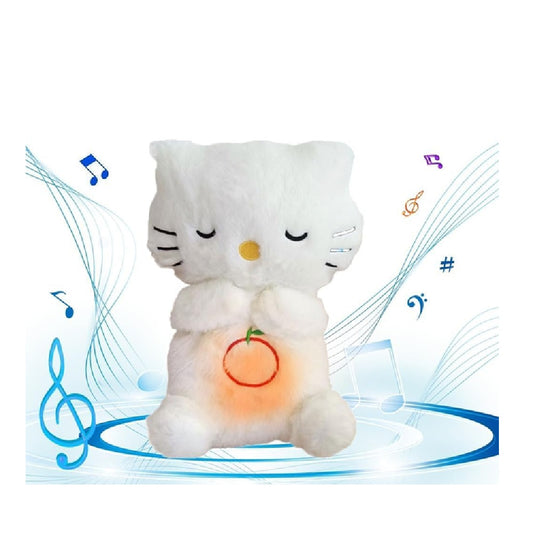 Peluche Que Respira Con Luces & Sonido Gatito