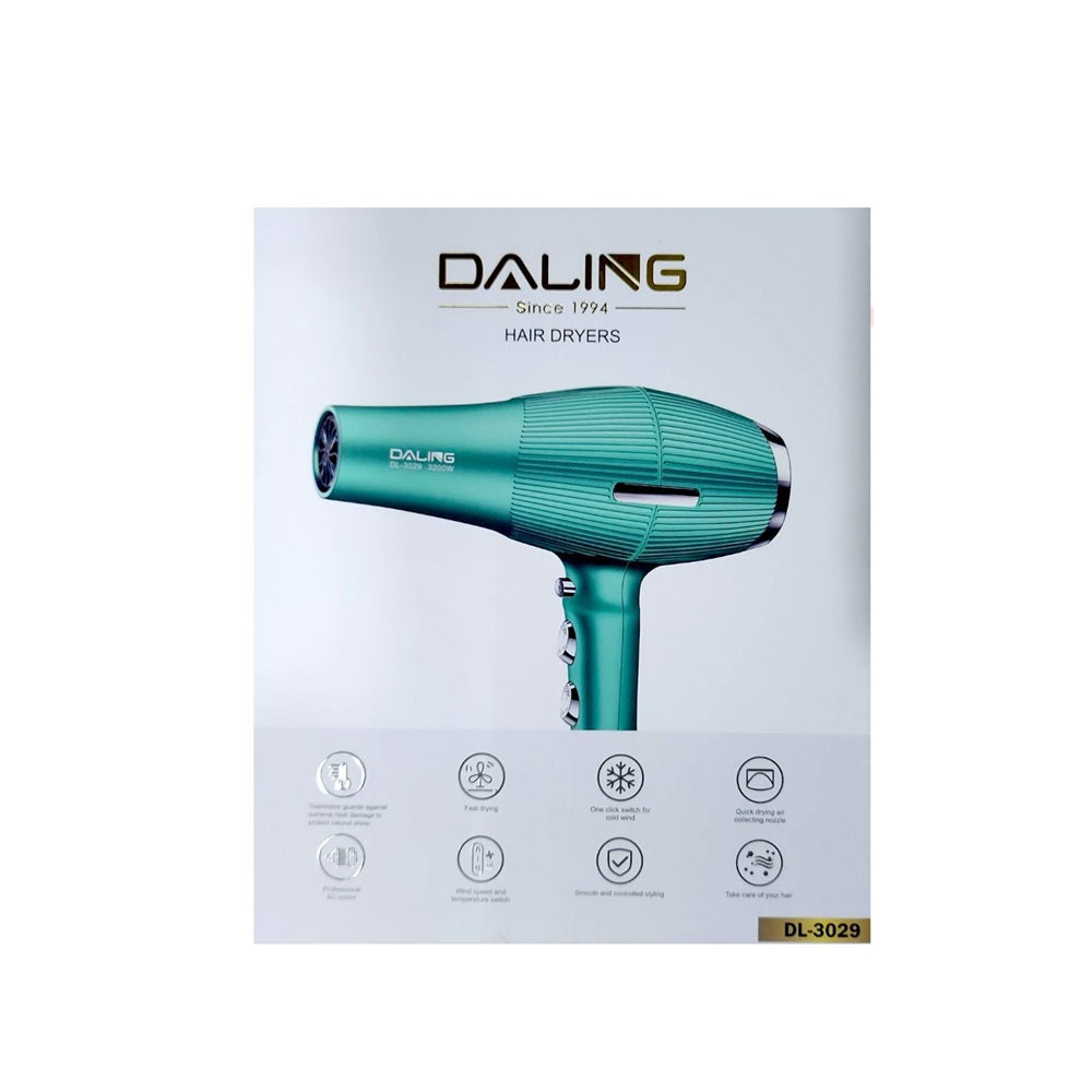 Secador De Pelo Daling Con Difusor DL-3029