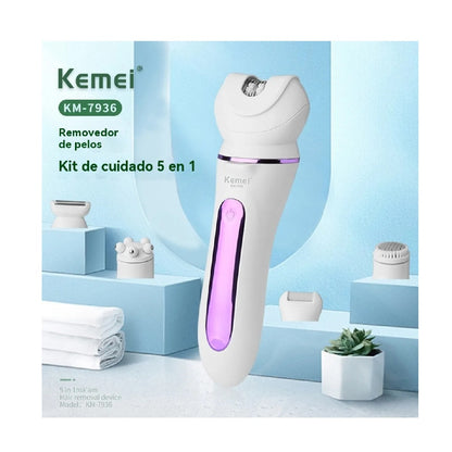 Depiladora Eléctrica Multifuncional Kemei KM-7936