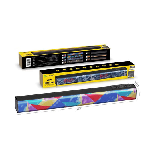 Barra de Sonido Hi-Fi 5W Inalámbrica – Audio Envolvente para Hogar