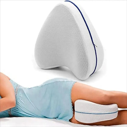 Almohada Ortopédica Ergonómica para Rodillas y Piernas en Espuma (Memory Foam)