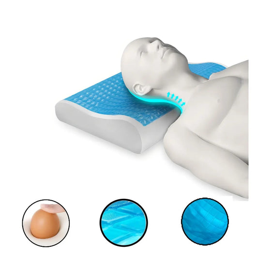 Almohada Ortopédica Cervical De Espuma Viscoelástica (Memory Foam)