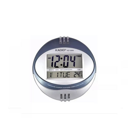 Reloj De Pared Digital Indica Hora Fecha Alarma Termometro