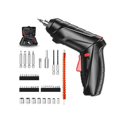 Destornillador Inalambrico Con Extensor Copas Puntas Destornillador