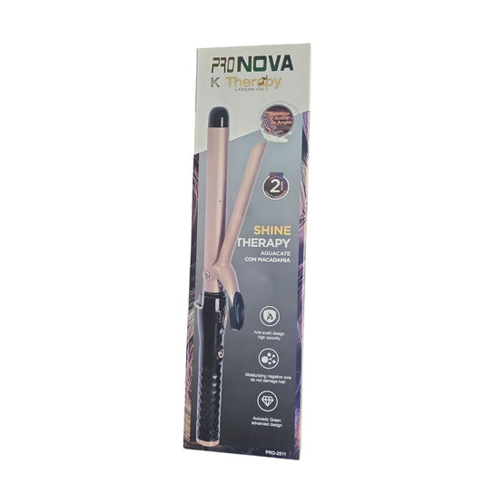 Pinza Rizadora De Cabello Pronova Aguacate Macadamia