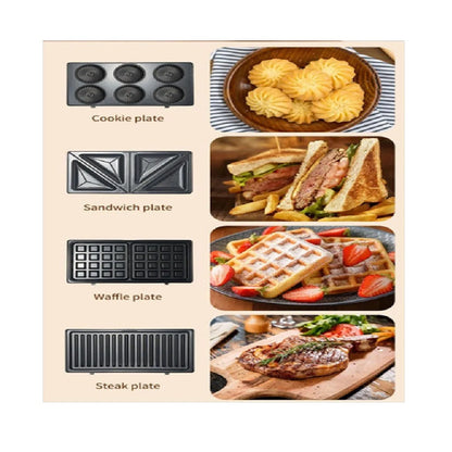 Sanduchera 7 En 1 Sokany SK-907