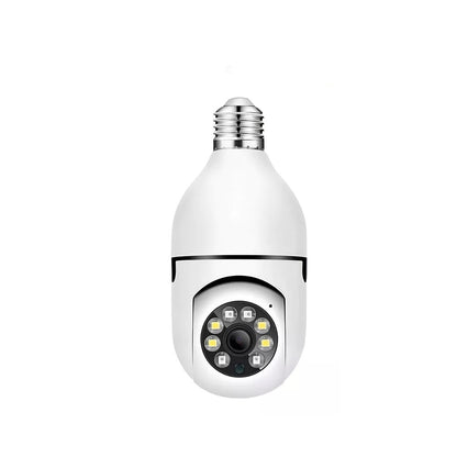 Cámara Bombillo De Seguridad 360° Giratoria Visión Nocturna