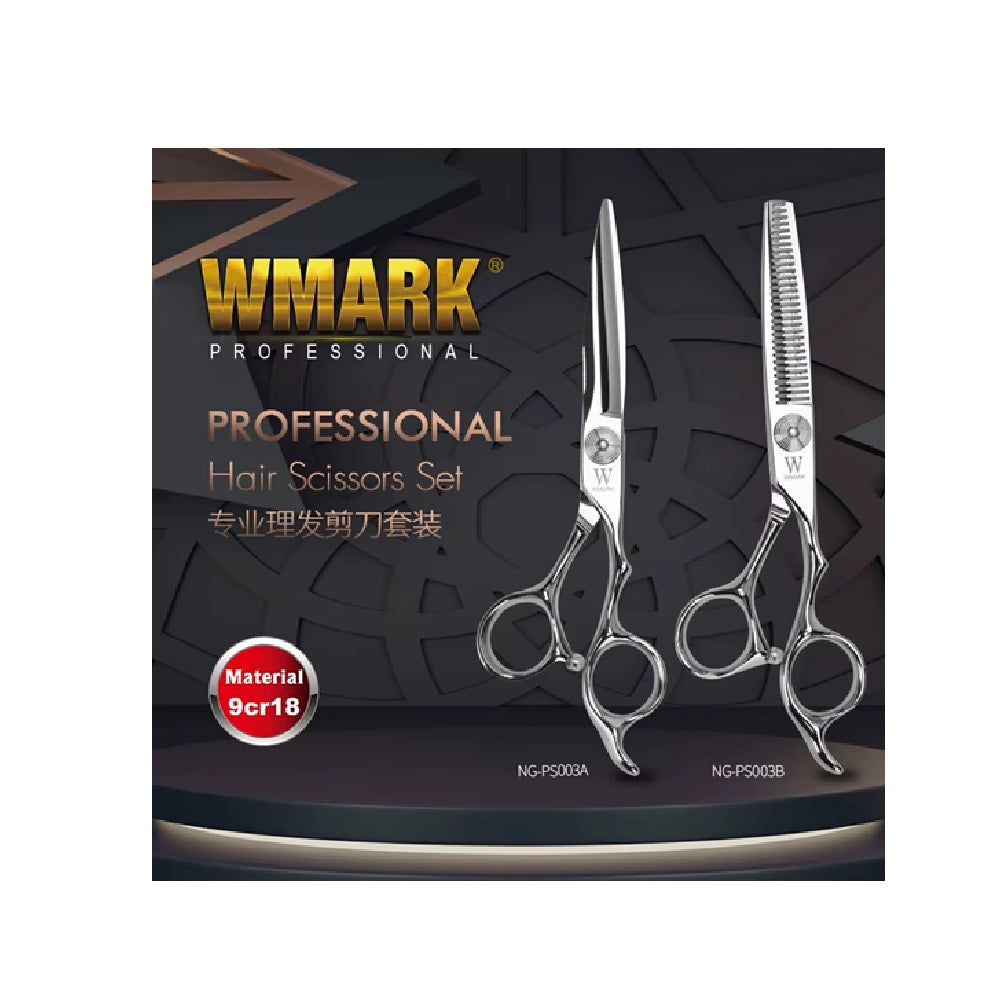 Set De Tijeras Para Corte De Cabello Original WMARK NG-001