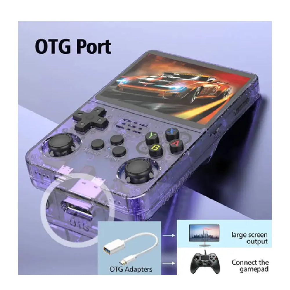 Consola Portatil De Videojuegos R36S Pantalla Full HD