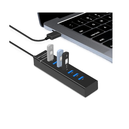 Multipuertos Para USB 7 Puertos 3.0 Hub02